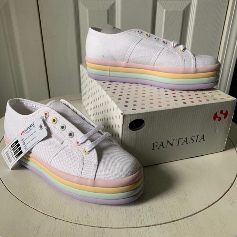NWT Superga Platform Sneakers